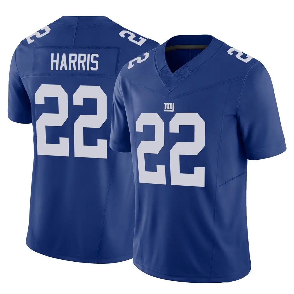 Punc NY.Giants #22 Najee Harris Player Royal Limited Vapor F.U.S.E. Home Game Stitched Jerseys