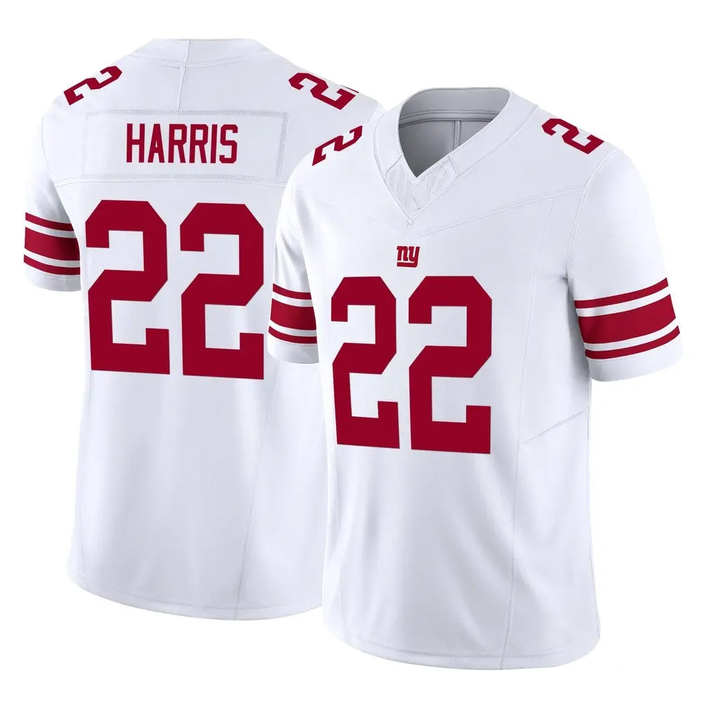 Punc NY.Giants #22 Najee Harris Player White Limited Vapor F.U.S.E. Home Game Stitched Jerseys