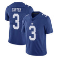 Punc NY.Giants #3 Abdul Carter Player Royal Limited Vapor Untouchable Home Game Stitched Jerseys