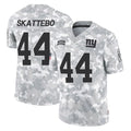 Punc NY.Giants #44 Cam Skattebo Player Arctic Camo Salute To Service Limited Game Stitched Jerseys