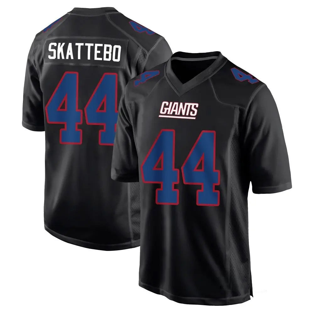 Punc NY.Giants #44 Cam Skattebo Player Black Fashion Game Stitched Jerseys