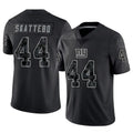 Punc NY.Giants #44 Cam Skattebo Player Black RFLCTV Limited Stitched Jerseys