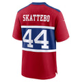 Punc NY.Giants #44 Cam Skattebo Player Century Red Home Game Stitched Jerseys