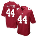Punc NY.Giants #44 Cam Skattebo Player Red Home Game Stitched Jerseys