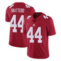 Punc NY.Giants #44 Cam Skattebo Player Red Limited Vapor Untouchable Home Game Stitched Jerseys