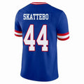 Punc NY.Giants #44 Cam Skattebo Player Royal Throwback Vapor Limited Football Jerseys