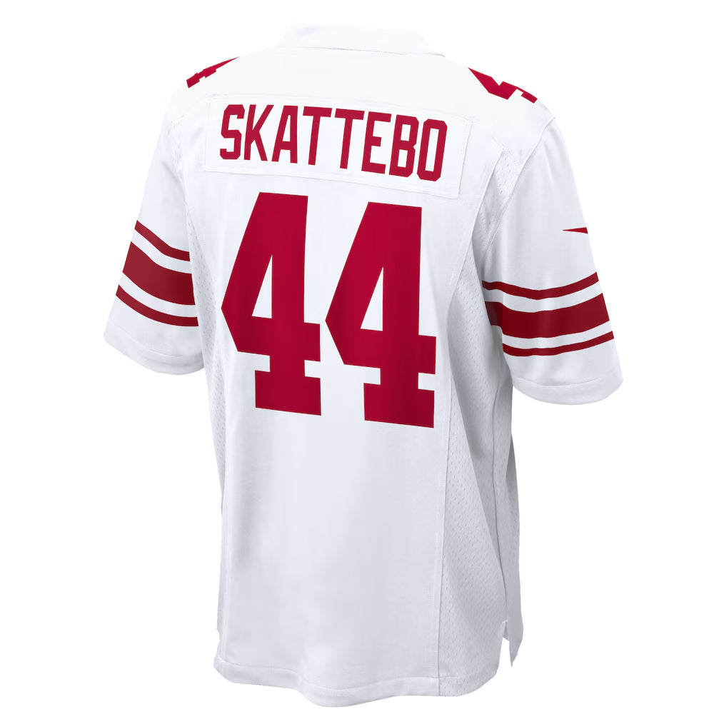 Punc NY.Giants #44 Cam Skattebo Player White Game Football Jerseys