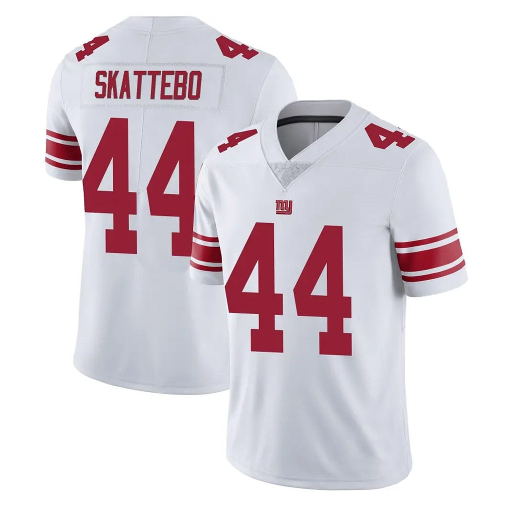 Punc NY.Giants #44 Cam Skattebo Player White Limited Vapor Untouchable Home Game Stitched Jerseys