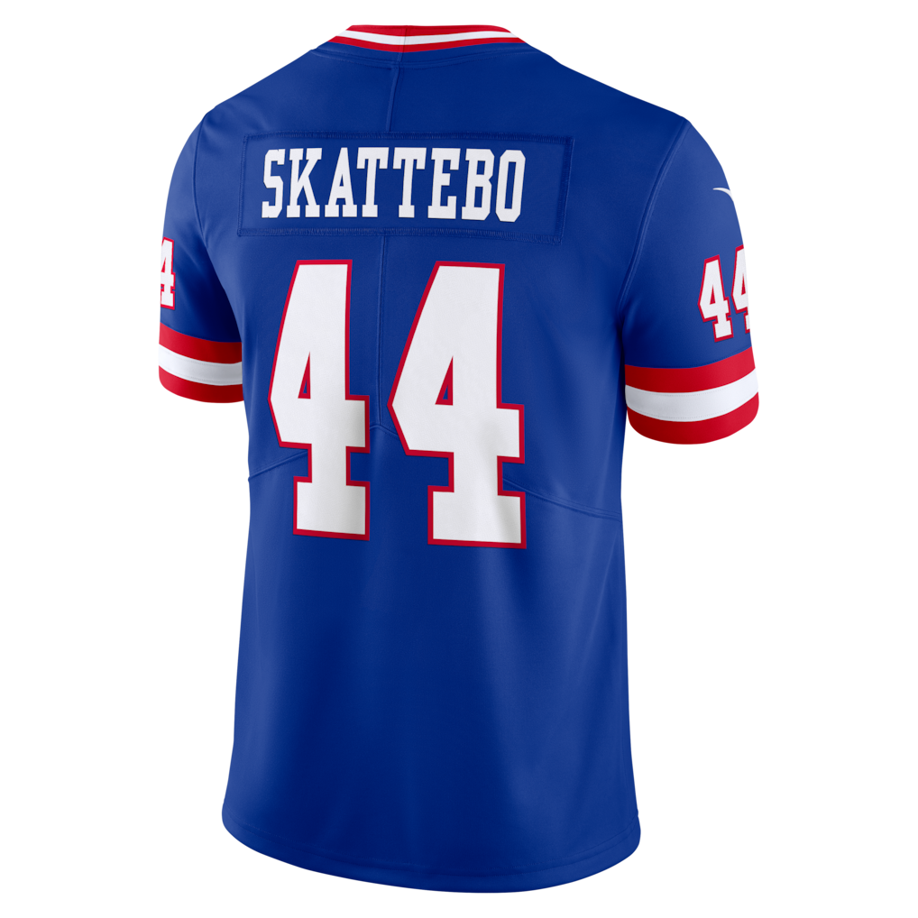 Punc NY.Giants #44 Cam Skattebo Royal Legacy Vapor Untouchable Stitched Limited Jerseys