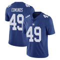 Punc NY.Giants #49 Tremaine Edmunds Player Royal Limited Vapor Untouchable Home Game Stitched Jerseys