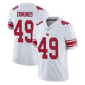 Punc NY.Giants #49 Tremaine Edmunds Player White Limited Vapor Untouchable Home Game Stitched Jerseys