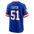 Punc NY.Giants #51 Abdul Carter Player Royal Home Game Stitched Jerseys