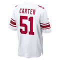 Punc NY.Giants #51 Abdul Carter Player Whtie Game Stitched Jerseys