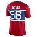 Punc NY.Giants #56 Lawrence Taylor Century Red Alternate Vapor F.U.S.E. Retired Player Limited Stitched Jerseys