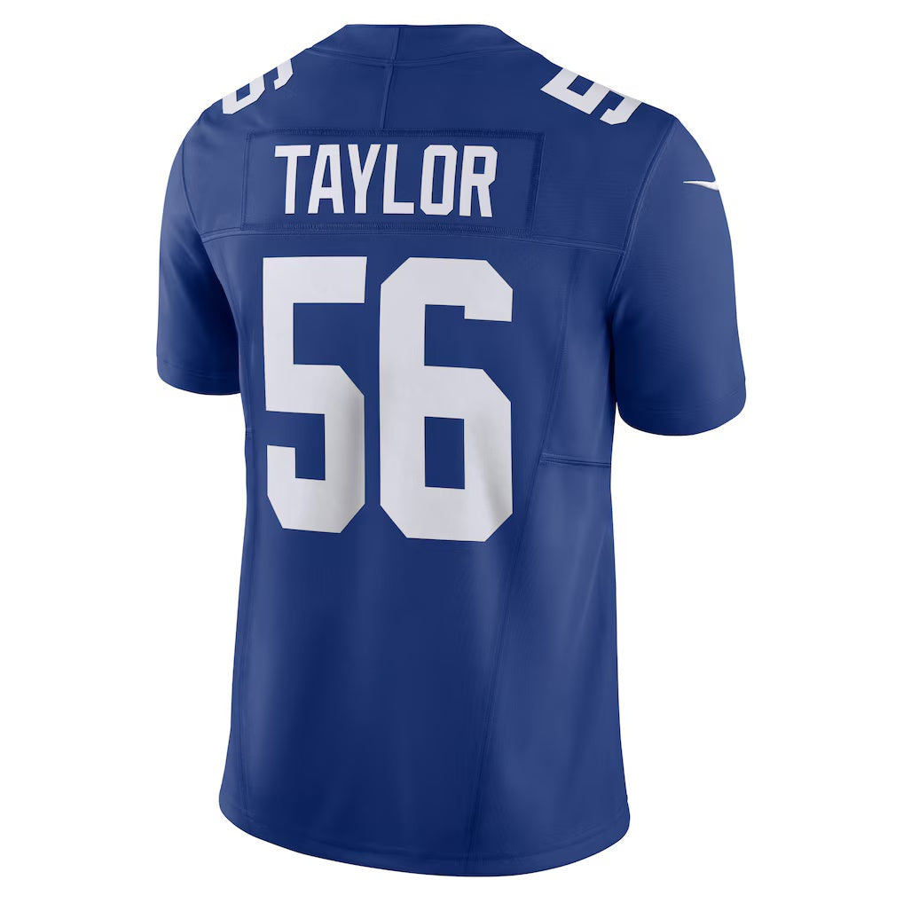 Punc NY.Giants #56 Lawrence Taylor Royal Vapor F.U.S.E. Limited Stitched Jerseys