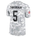 Punc NY.Giants #5 Kayvon Thibodeaux Arctic Camo 2024 Salute to Service Stitched Jerseys