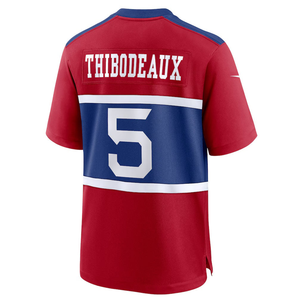 Punc NY.Giants #5 Kayvon Thibodeaux Century Red Alternate Player Game Stitched Jerseys
