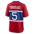 Punc NY.Giants #5 Kayvon Thibodeaux Century Red Alternate Player Game Stitched Jerseys