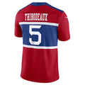 Punc NY.Giants #5 Kayvon Thibodeaux Century Red Alternate Vapor F.U.S.E. Limited Stitched Jerseys