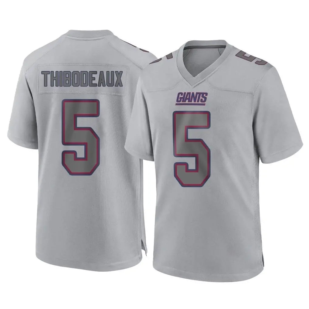 Punc NY.Giants #5 Kayvon Thibodeaux Player Gray Atmosphere Fashion Limited Game Stitched Jerseys