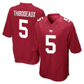 Punc NY.Giants #5 Kayvon Thibodeaux Player Red Home Game Stitched Jerseys