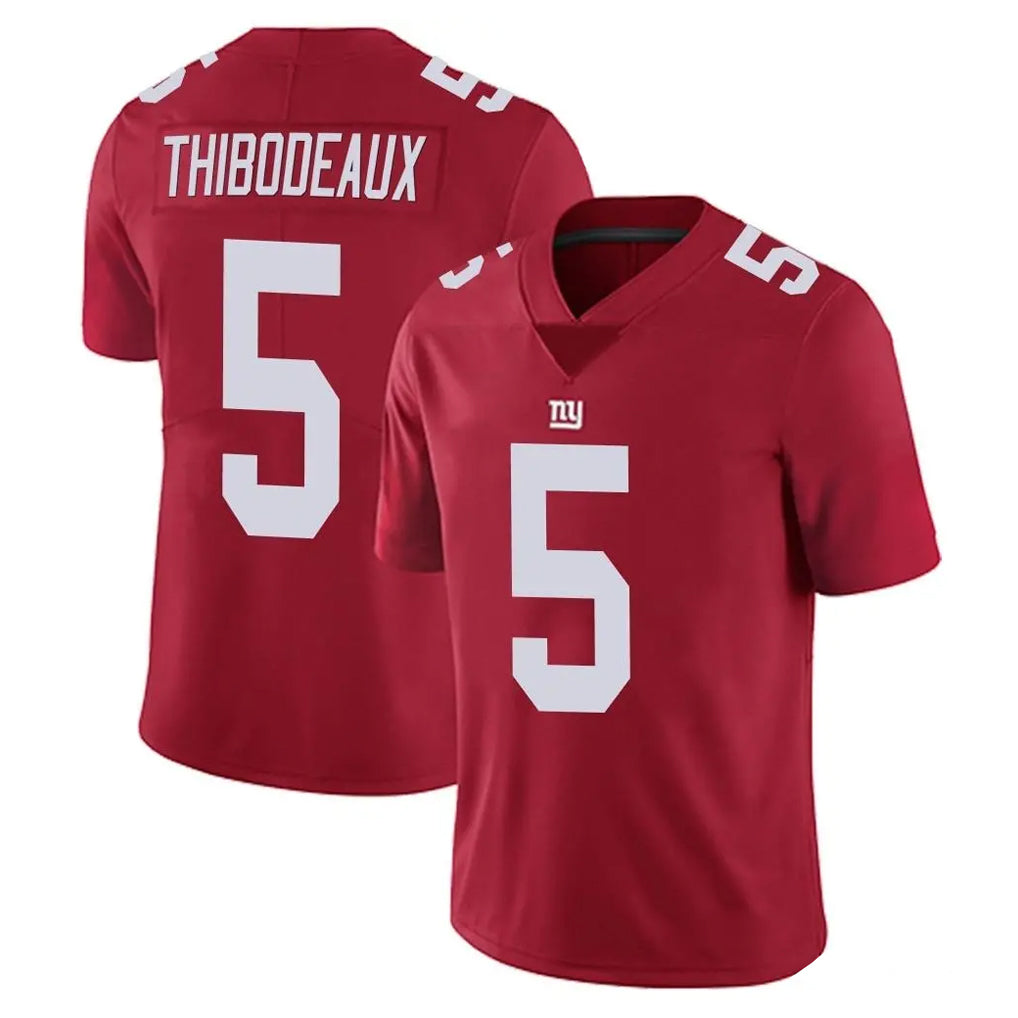 Punc NY.Giants #5 Kayvon Thibodeaux Player Red Limited Vapor Untouchable Home Game Stitched Jerseys
