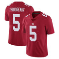 Punc NY.Giants #5 Kayvon Thibodeaux Player Red Limited Vapor Untouchable Home Game Stitched Jerseys