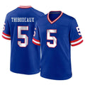 Punc NY.Giants #5 Kayvon Thibodeaux Player Royal Classic Home Game Stitched Jerseys