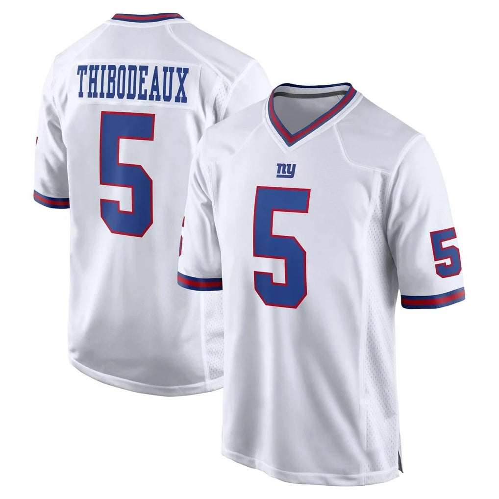 Punc NY.Giants #5 Kayvon Thibodeaux Player White Game Home Stitched Jerseys