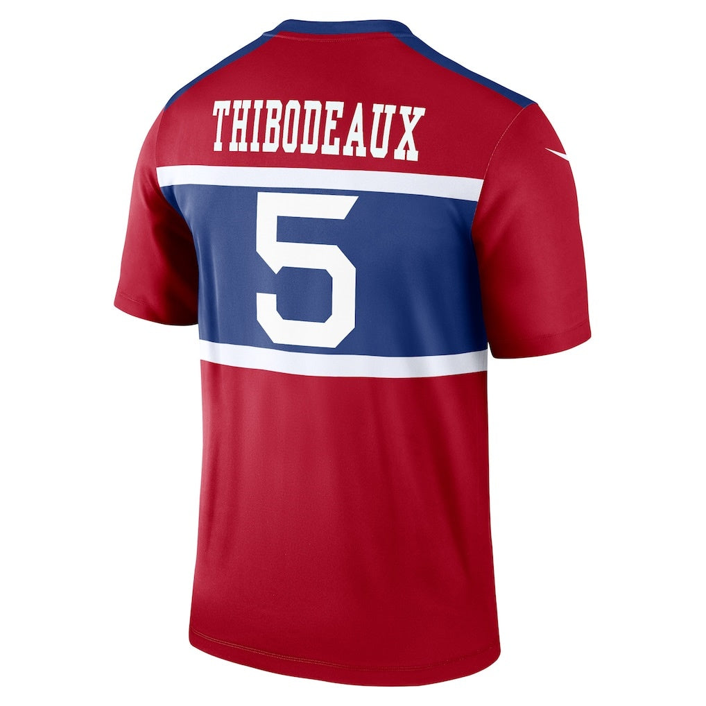 Punc NY.Giants #5 Kayvon Thibodeaux Red Legend Player Performance Top Stitched Jerseys