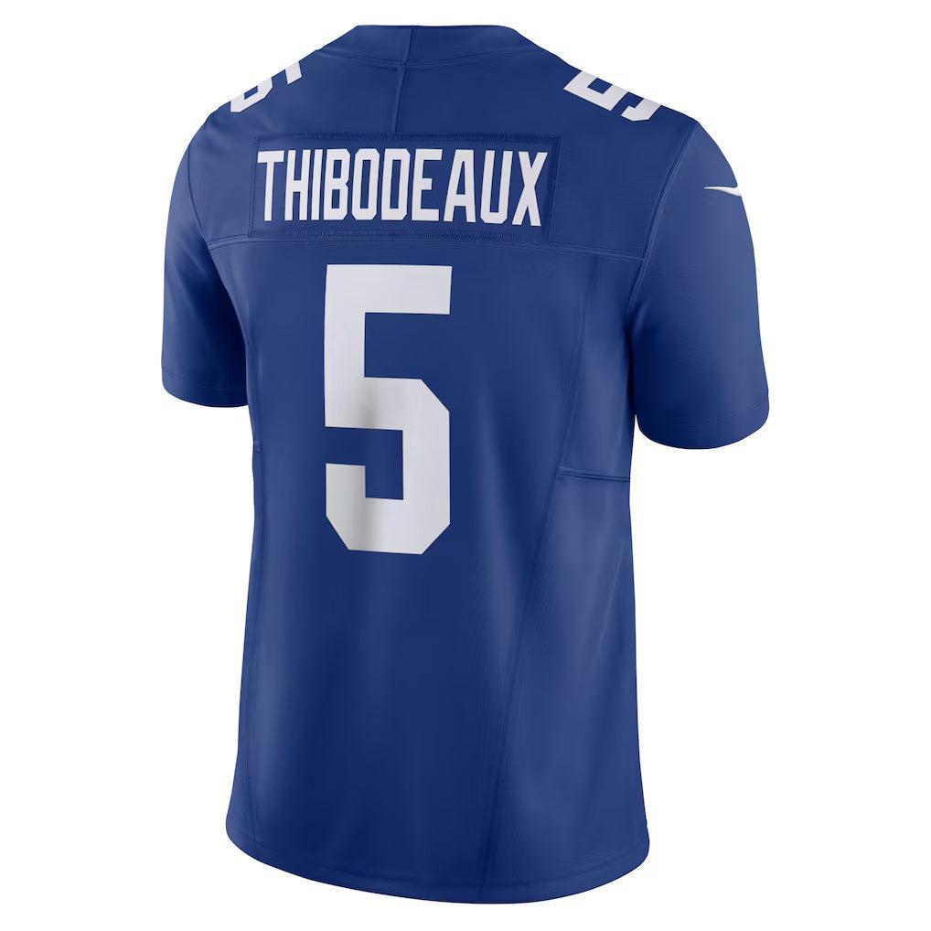 Punc NY.Giants #5 Kayvon Thibodeaux Royal Vapor F.U.S.E. Limited Stitched Jerseys