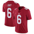 Punc NY.Giants #6 Jaxson Dart Player Red Alternate Vapor Limited Stitched Jerseys