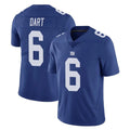 Punc NY.Giants #6 Jaxson Dart Player Royal Limited Vapor Untouchable Home Game Stitched Jerseys