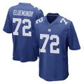 Punc NY.Giants #72 Jermaine Eluemunor Player Royal Home Game Stitched Jerseys