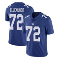 Punc NY.Giants #72 Jermaine Eluemunor Player Royal Limited Vapor Untouchable Home Game Stitched Jerseys