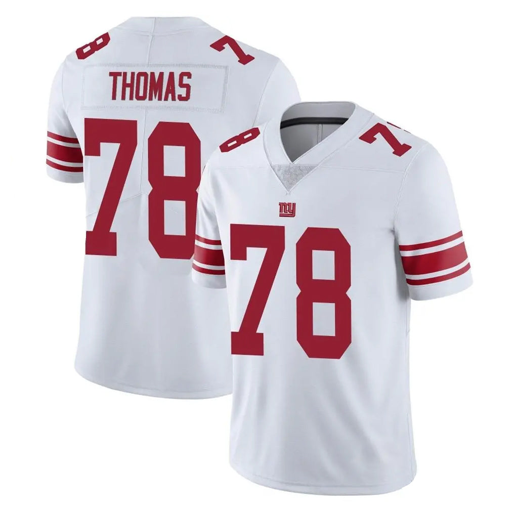 Punc NY.Giants #78 Andrew Thomas Player White Limited Vapor Untouchable Home Game Stitched Jerseys