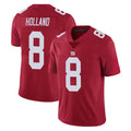 Punc NY.Giants #8 Jevon Holland Player Red Limited Vapor Untouchable Home Game Stitched Jerseys