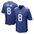 Punc NY.Giants #8 Jevon Holland Player Royal Home Game Stitched Jerseys