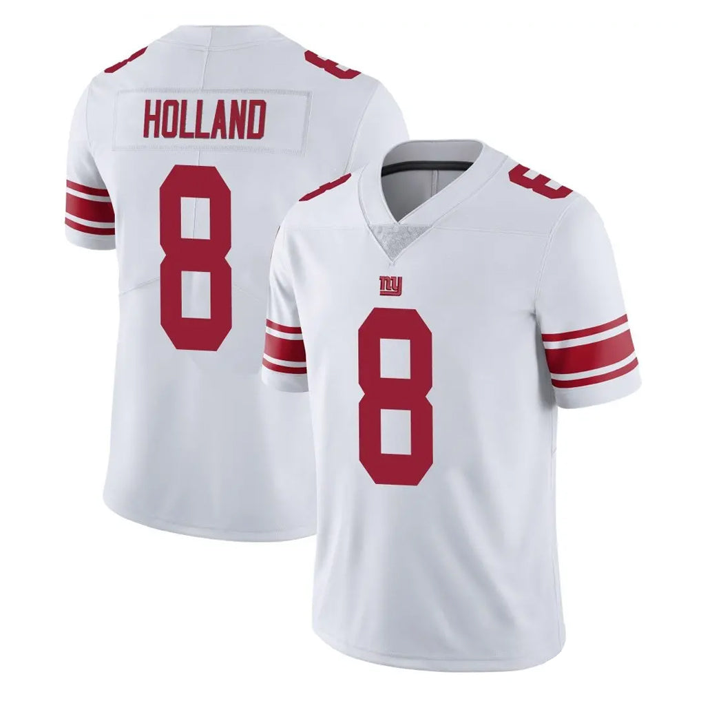 Punc NY.Giants #8 Jevon Holland Player White Limited Vapor Untouchable Home Game Stitched Jerseys