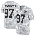 Punc NY.Giants #97 Dexter Lawrence II Player Arctic Camo Salute to Service Limited Stitched Jerseys