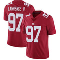 Punc NY.Giants #97 Dexter Lawrence II Player Vapor Red Limited Stitched Jerseys