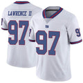Punc NY.Giants #97 Dexter Lawrence II Player Vapor White Limited Stitched Jerseys