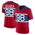 Punc NY.Giants #98 DJ Reader Player Red Century Vapor F.U.S.E. Home Game Stitched Jerseys