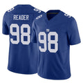 Punc NY.Giants #98 DJ Reader Player Royal Limited Vapor F.U.S.E. Home Game Stitched Jerseys