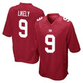 Punc NY.Giants #9 Lsaiah Likely Player Red Home Game Stitched Jerseys