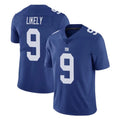 Punc NY.Giants #9 Lsaiah Likely Player Royal Limited Vapor Untouchable Home Game Stitched Jerseys