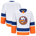 Punc NY.Islanders White Away Authentic Pro Jerseys