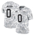 Punc NY.Jets #0 Braelon Allen Player Arctic Camo Salute to Service Limited Stitched Jerseys