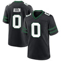 Punc NY.Jets #0 Braelon Allen Player Black Home Game Stitched Jerseys