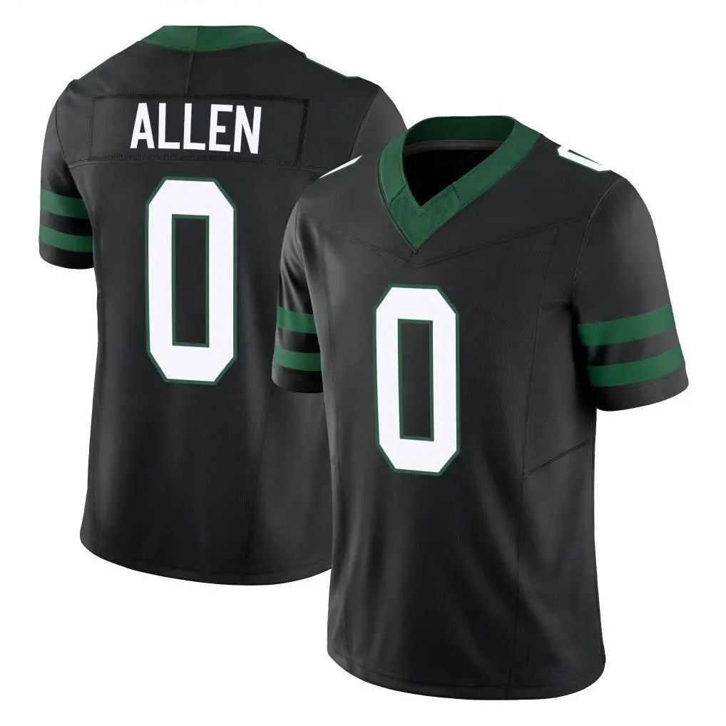 Punc NY.Jets #0 Braelon Allen Player Black Vapor F.U.S.E. Limited Stitched Jerseys